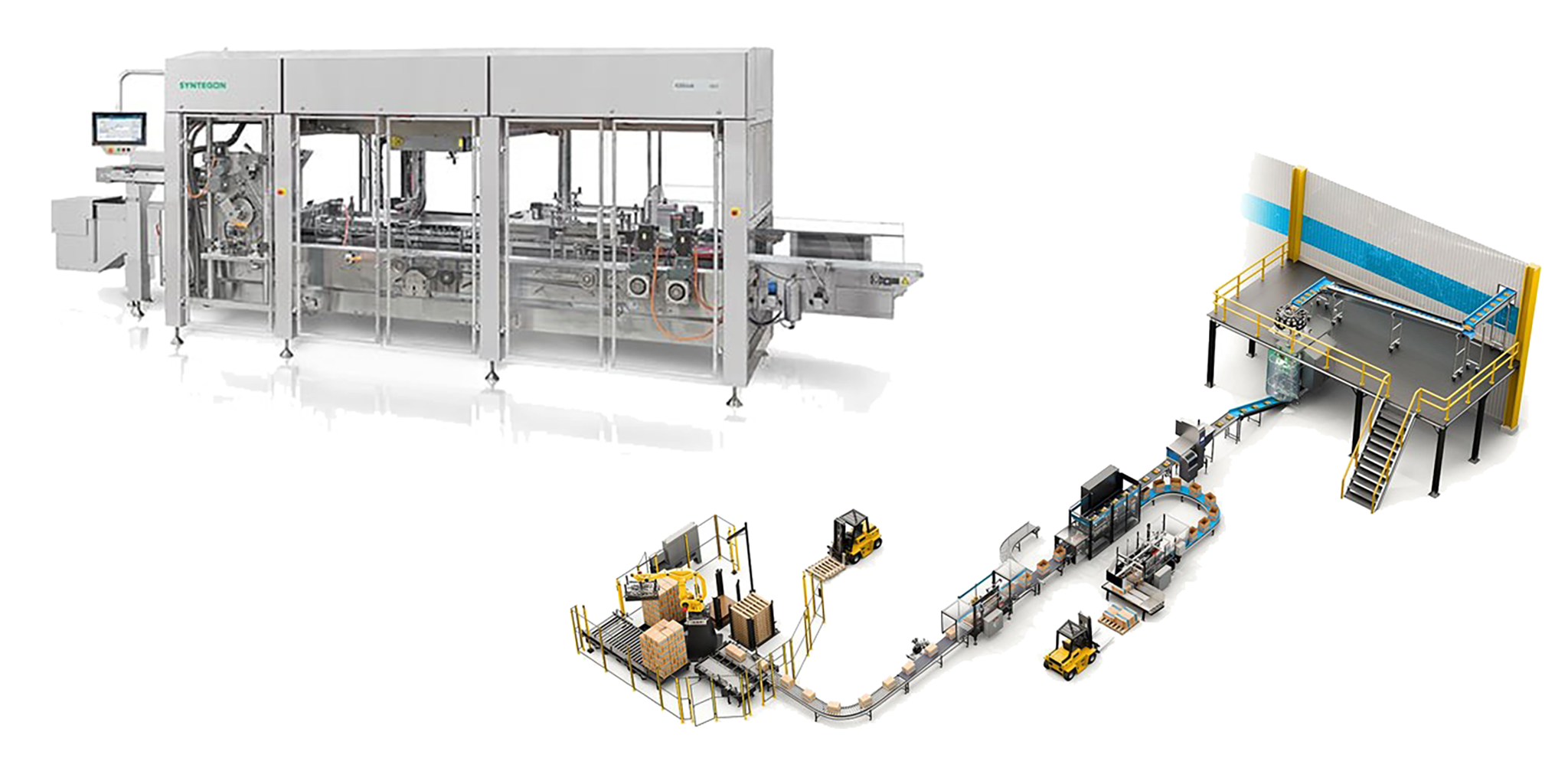 Frozen Product Packaging Line